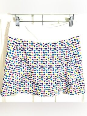 Cutter & Buck DryTec Athletic Skort Skirt w/ Shorts Size S Pockets Colorful Geo